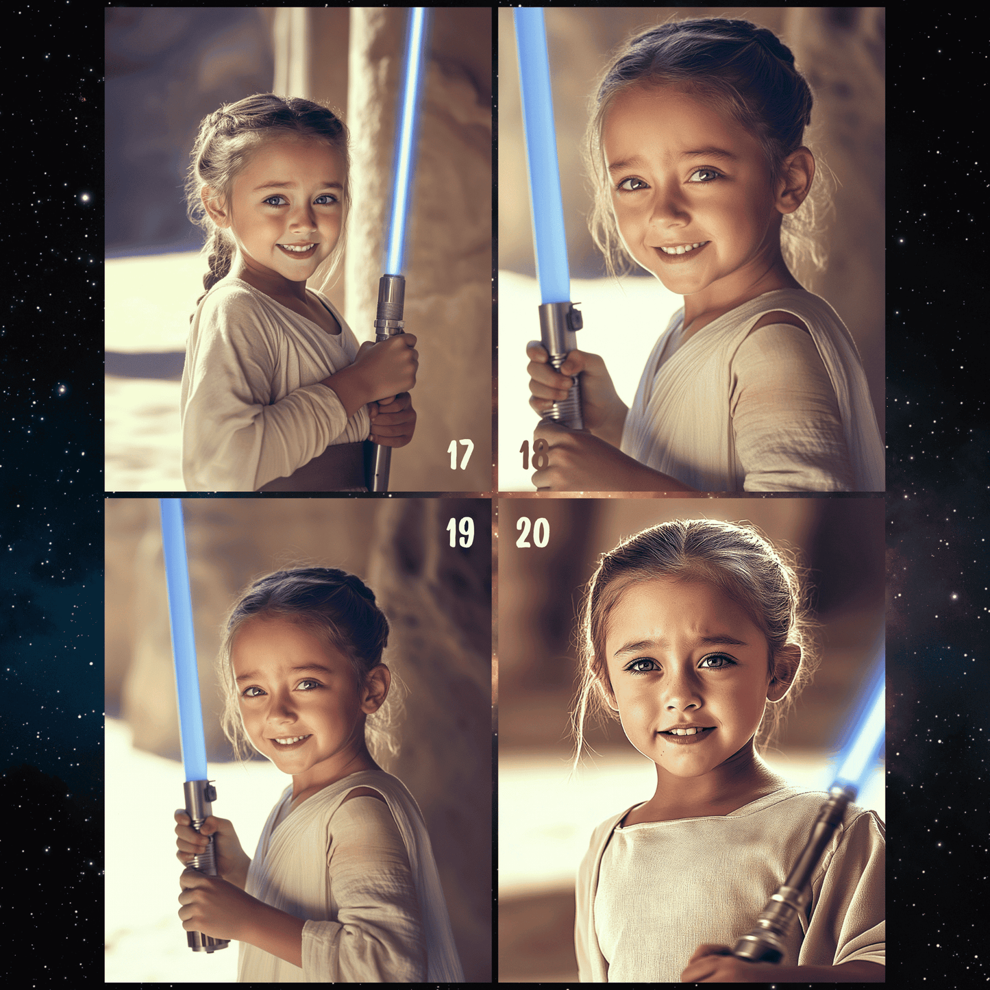 Star Wars Children Portrait (in the Desert)