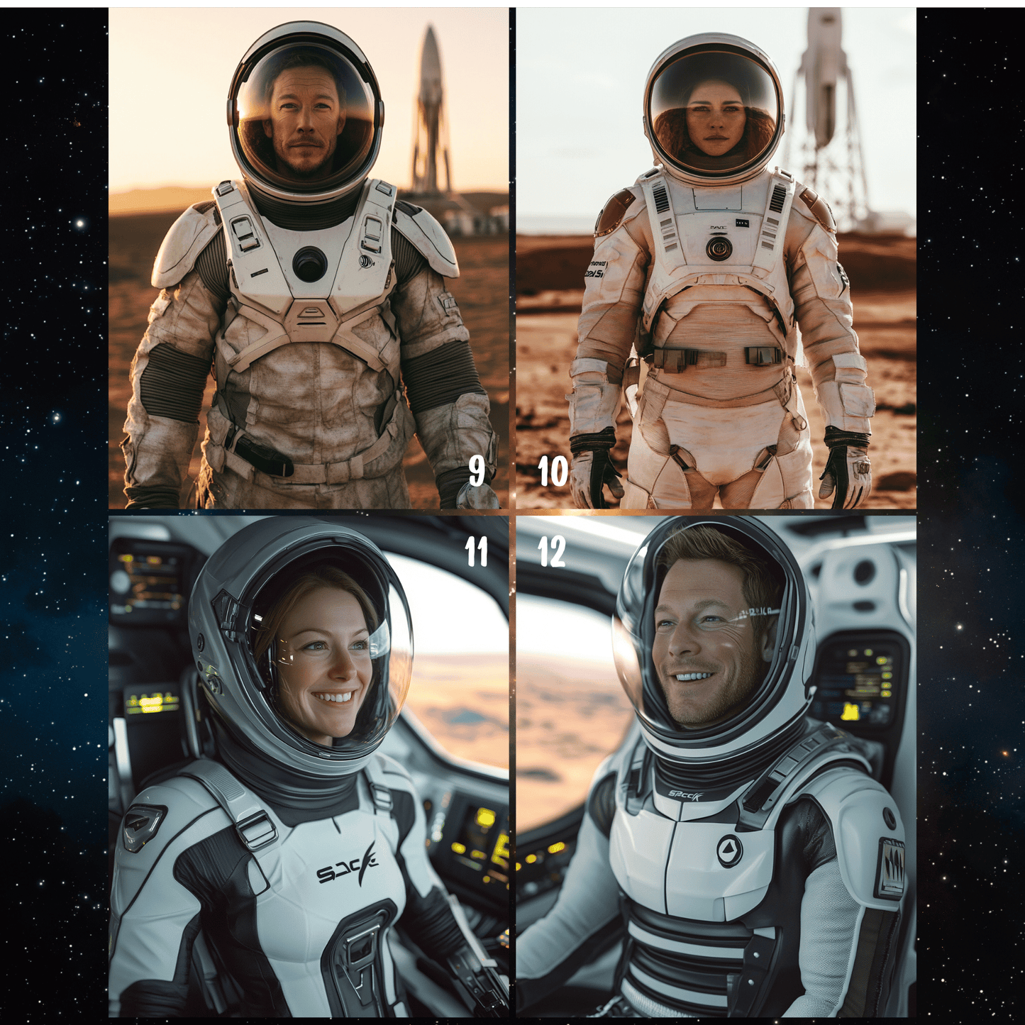 SpaceX Landing on Mars - Male