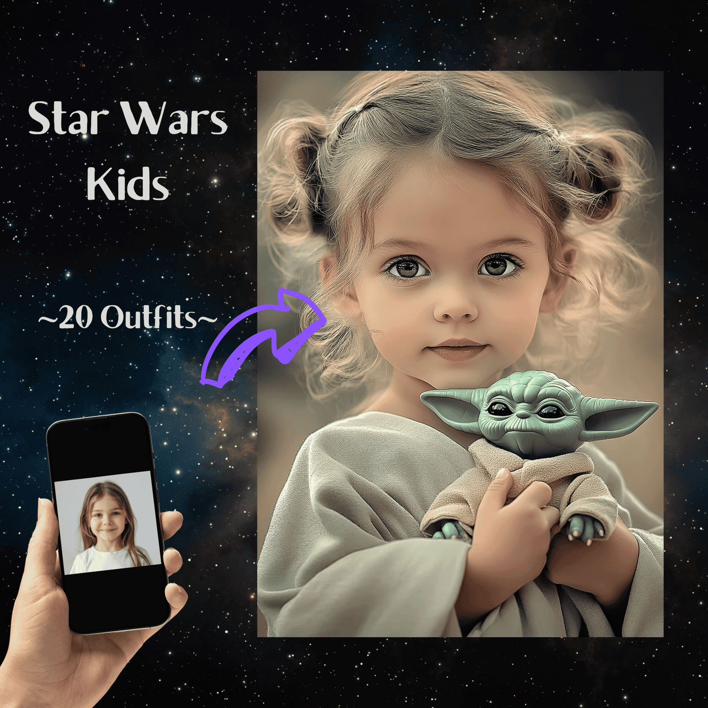 Star Wars Sith-Lord, männliches Porträt