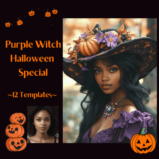 Purple Witch - Halloween-Spezial