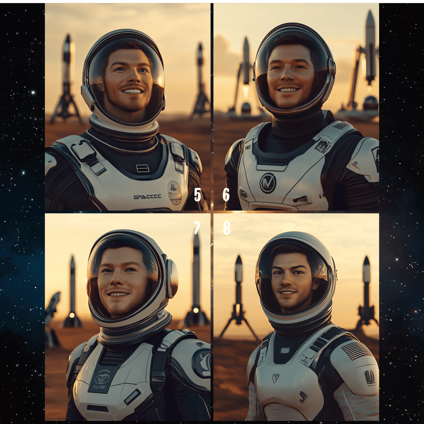 SpaceX Landing on Mars - Male