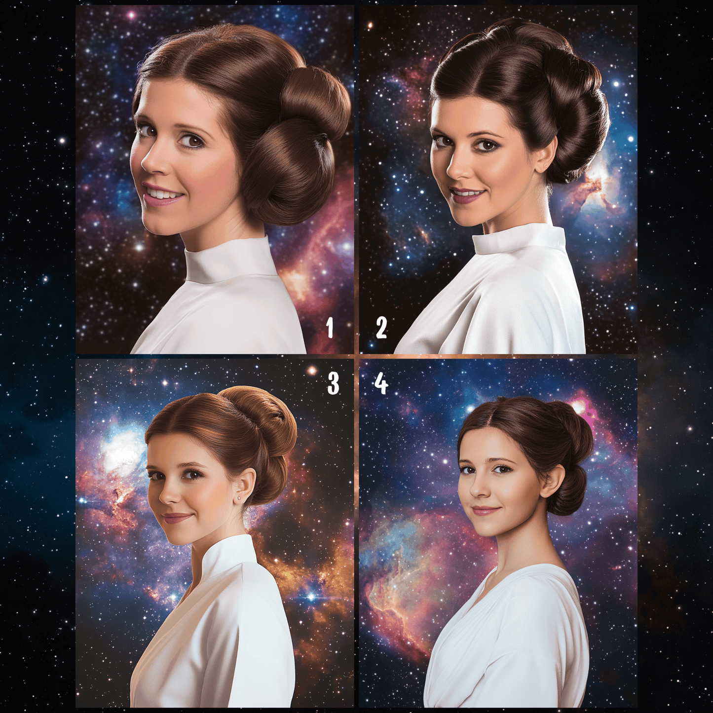 Star Wars Female Close-up Portrait