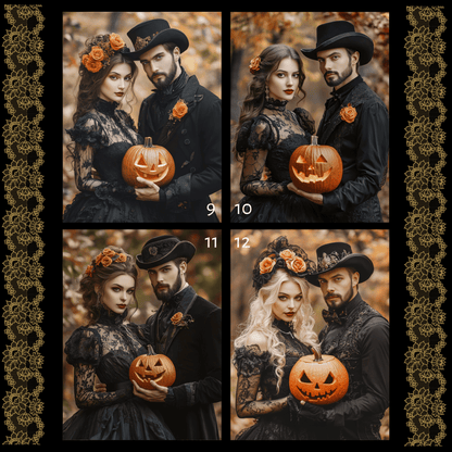 Gothic-Paar - Halloween