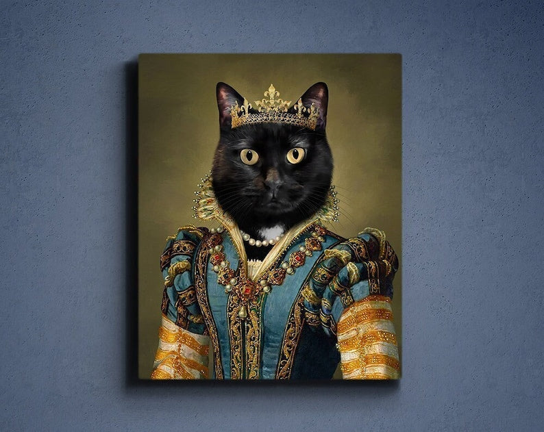 Individuelles Renaissance-Haustierportrait