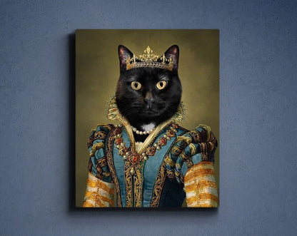 Individuelles Renaissance-Haustierportrait