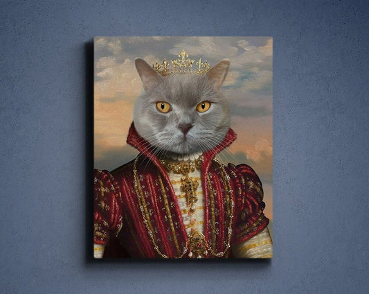 Individuelles Renaissance-Haustierportrait