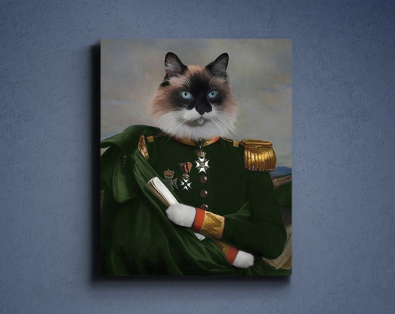 Individuelles Renaissance-Haustierportrait