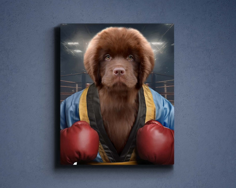 Individuelles Rocky-Haustierportrait
