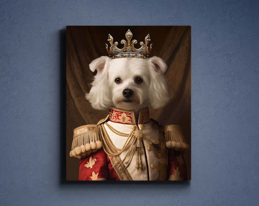 Individuelles Renaissance-Hundeportrait