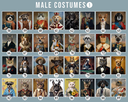 Individuelles indisches Haustierportrait 