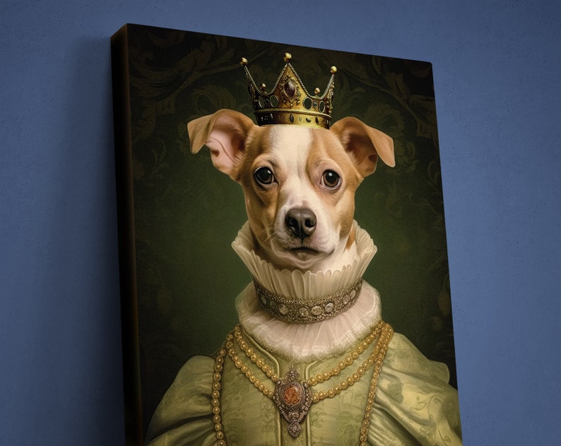 Individuelles Renaissance-Haustierportrait