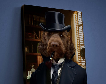 Individuelles Sherlock Holmes Portrait