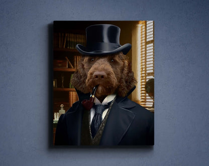 Individuelles Sherlock Holmes Portrait