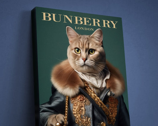 Individuelles Haustierportrait für Zeitschriftencover 