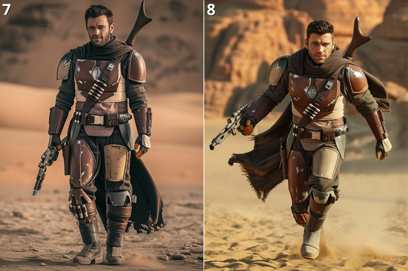 Star Wars Mandalorianer-Porträt