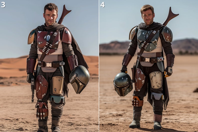 Star Wars Mandalorianer-Porträt