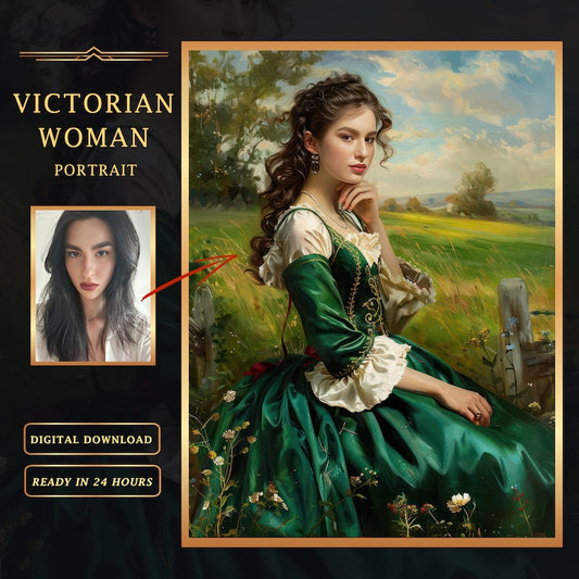 Viktorianische Frau