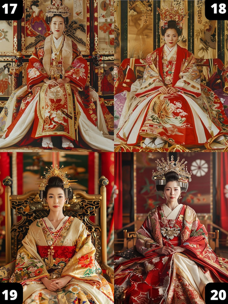 Traditionelles chinesisches Damen-/Königinnenporträt