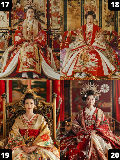 Traditionelles chinesisches Damen-/Königinnenporträt