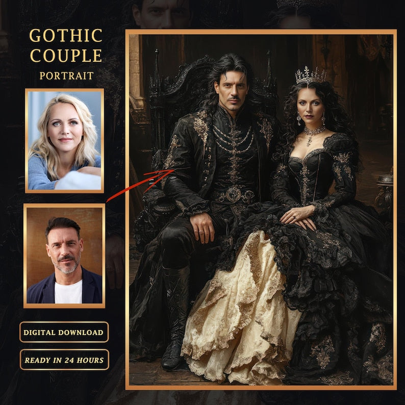 Gotisches Paar